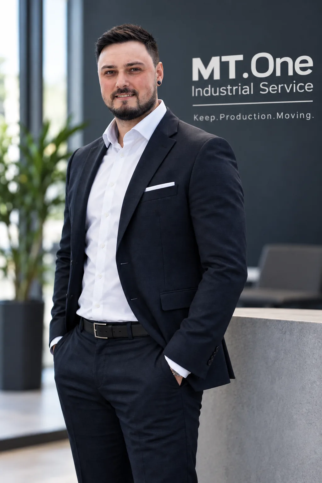 Tom Bellon, Gründer von MT.One Industrieservice